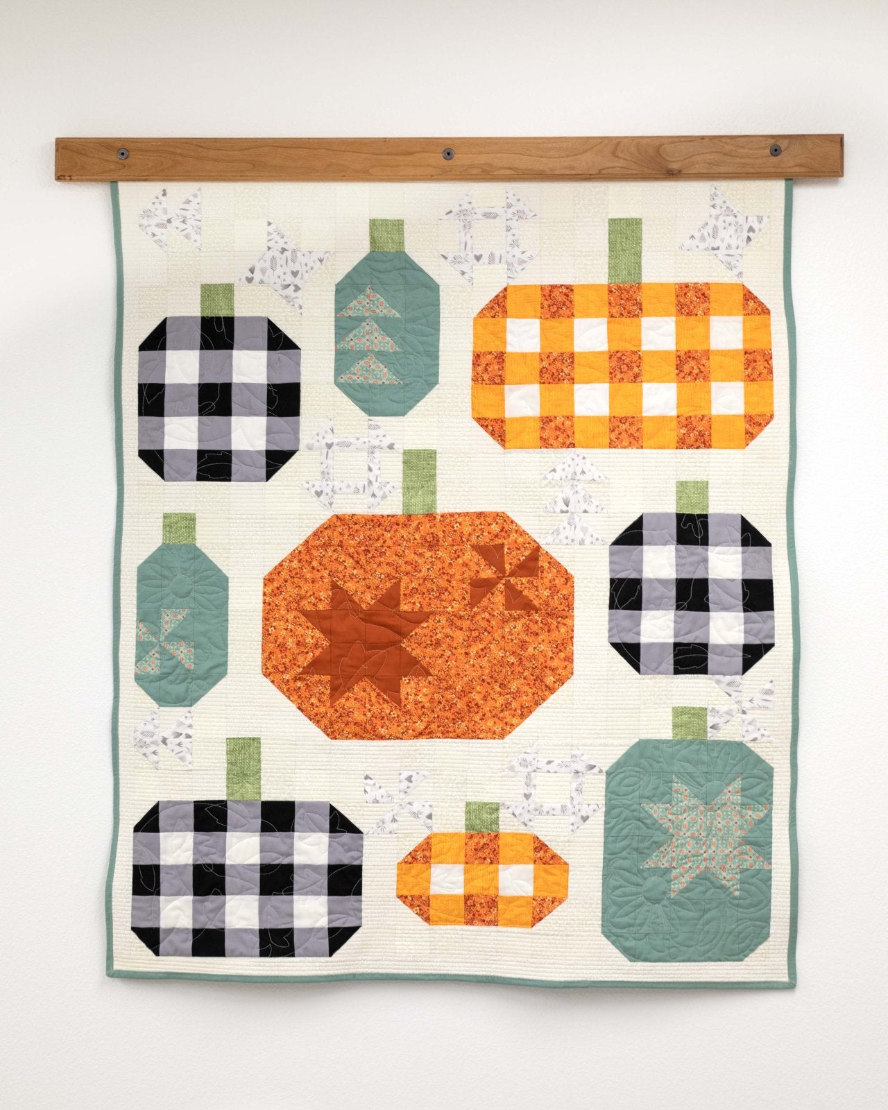 Pumpkin Patchwork Quilt Kit