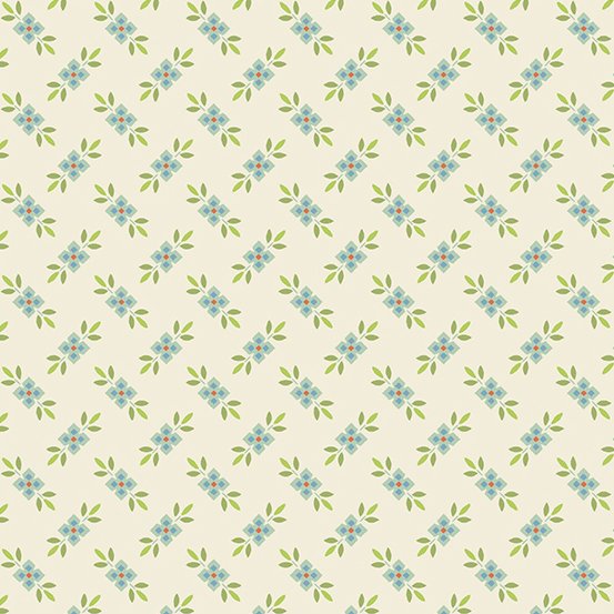 Lucky Charm Linen Print on Cotton