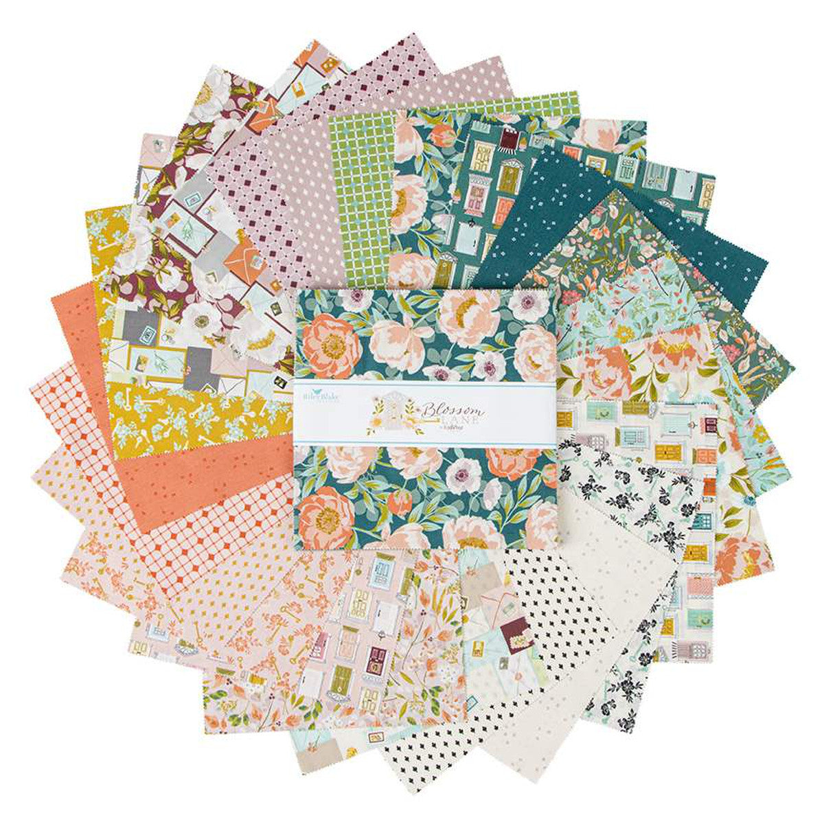 Blossom Lane 5 inch squares