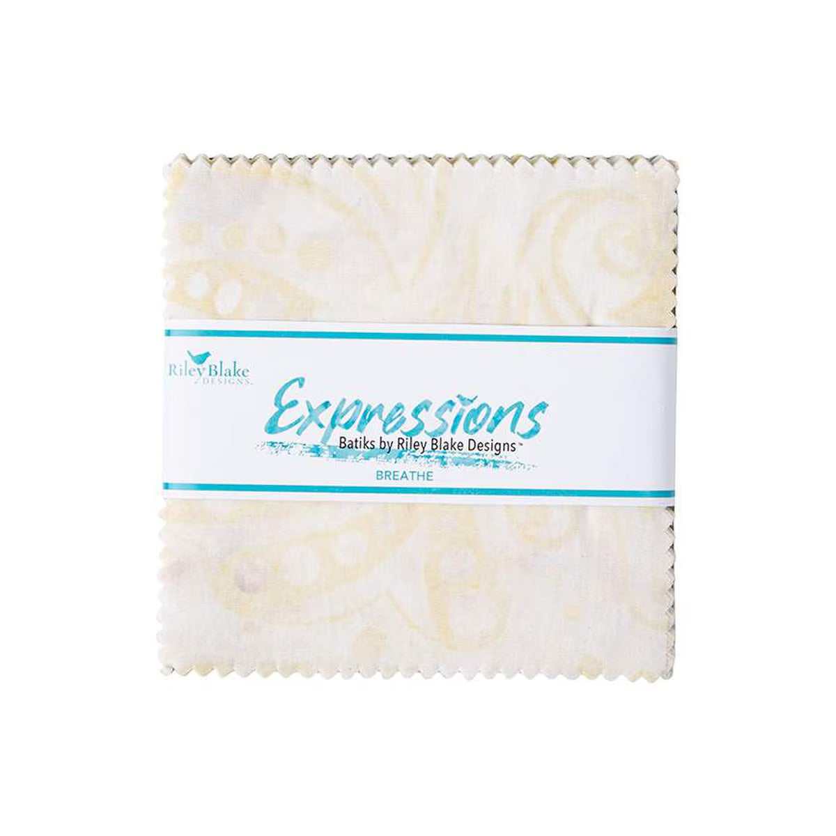 Breathe Expressions Batiks 5 inch squares - Earth tone batik charm pack