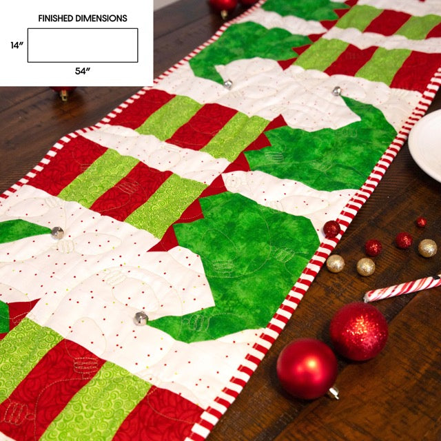 Holiday Quilted Table Runner Kit Bundle