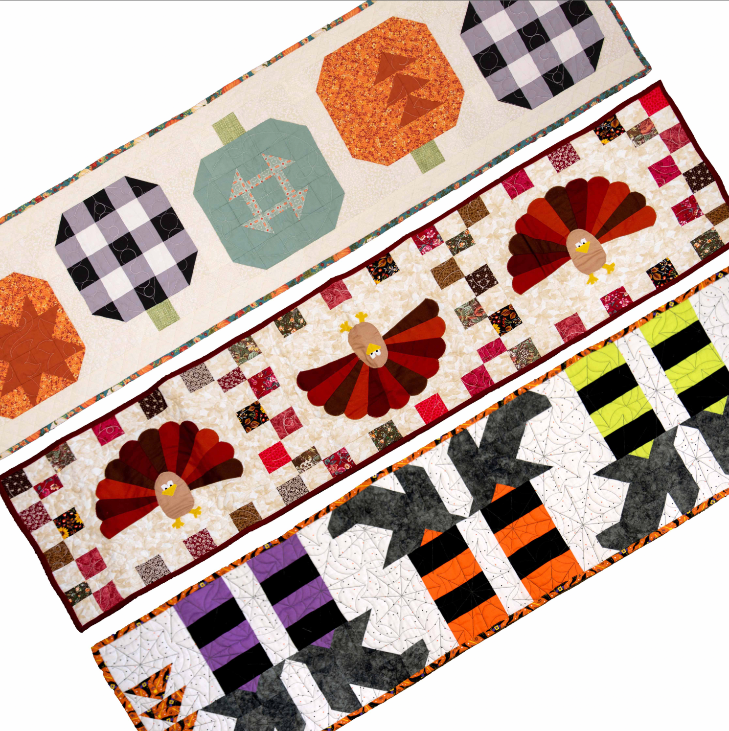 Fall Quilted Table Runner Kit Bundle