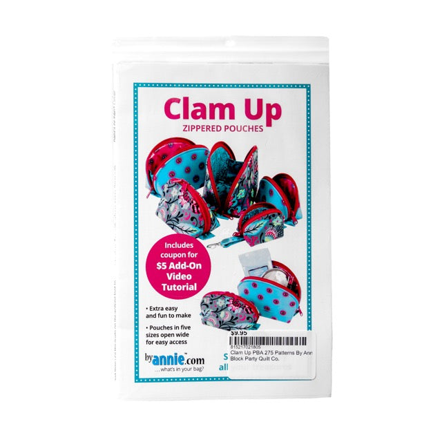 Clam Up Bag Patterns By Annie