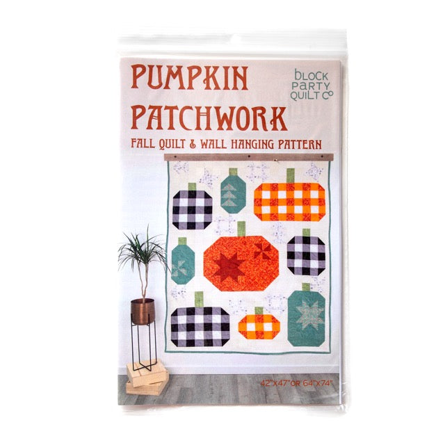 Pumpkin Patchwork Quilt and Wall Hanging Pattern