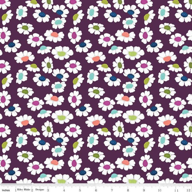 Fragrant Fields Jelly Roll Purple Floral