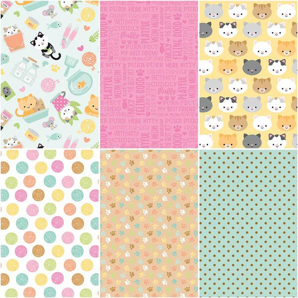 Pretty Kitty Layer Cake 10 inch square pack