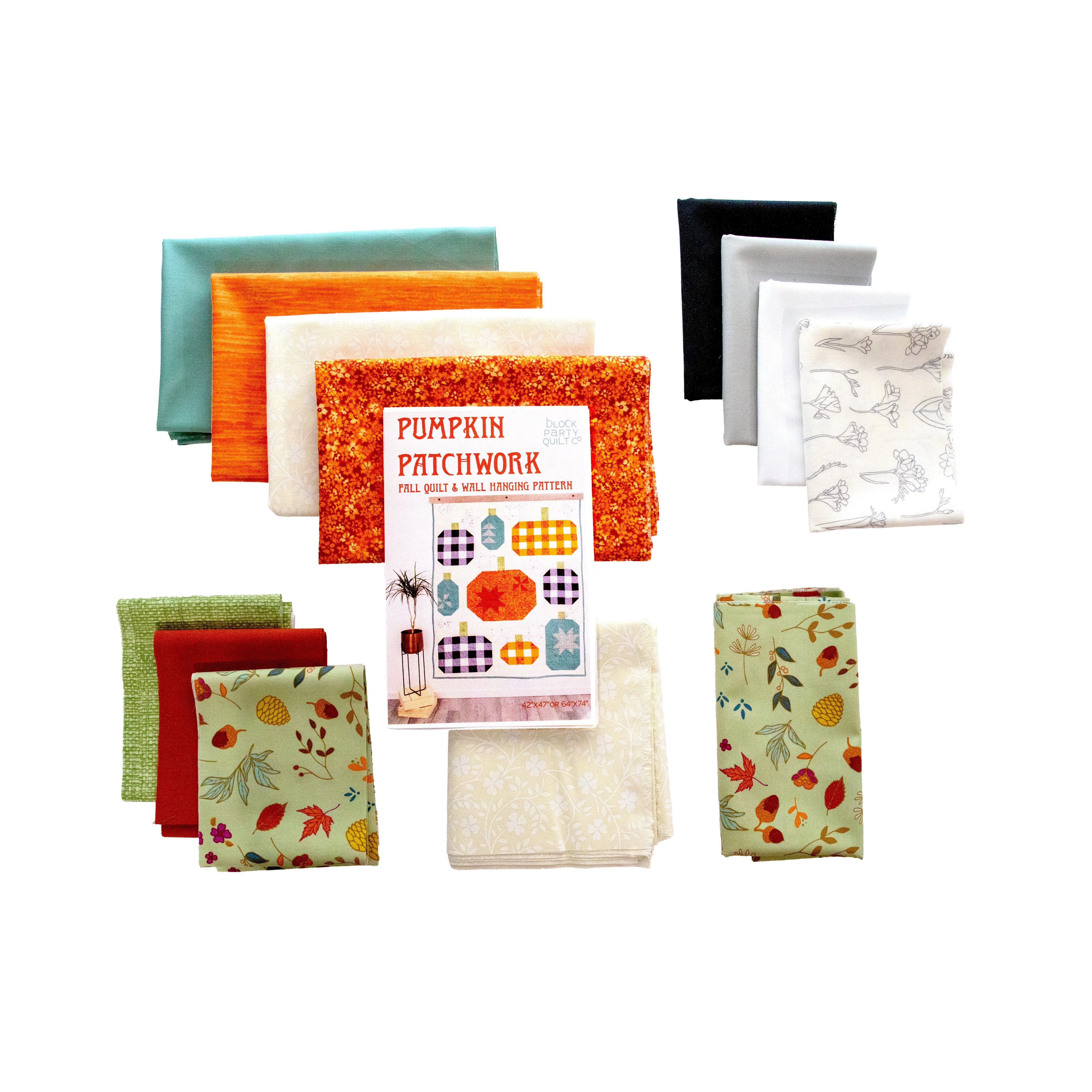 Pumpkin Patchwork Quilt Kit