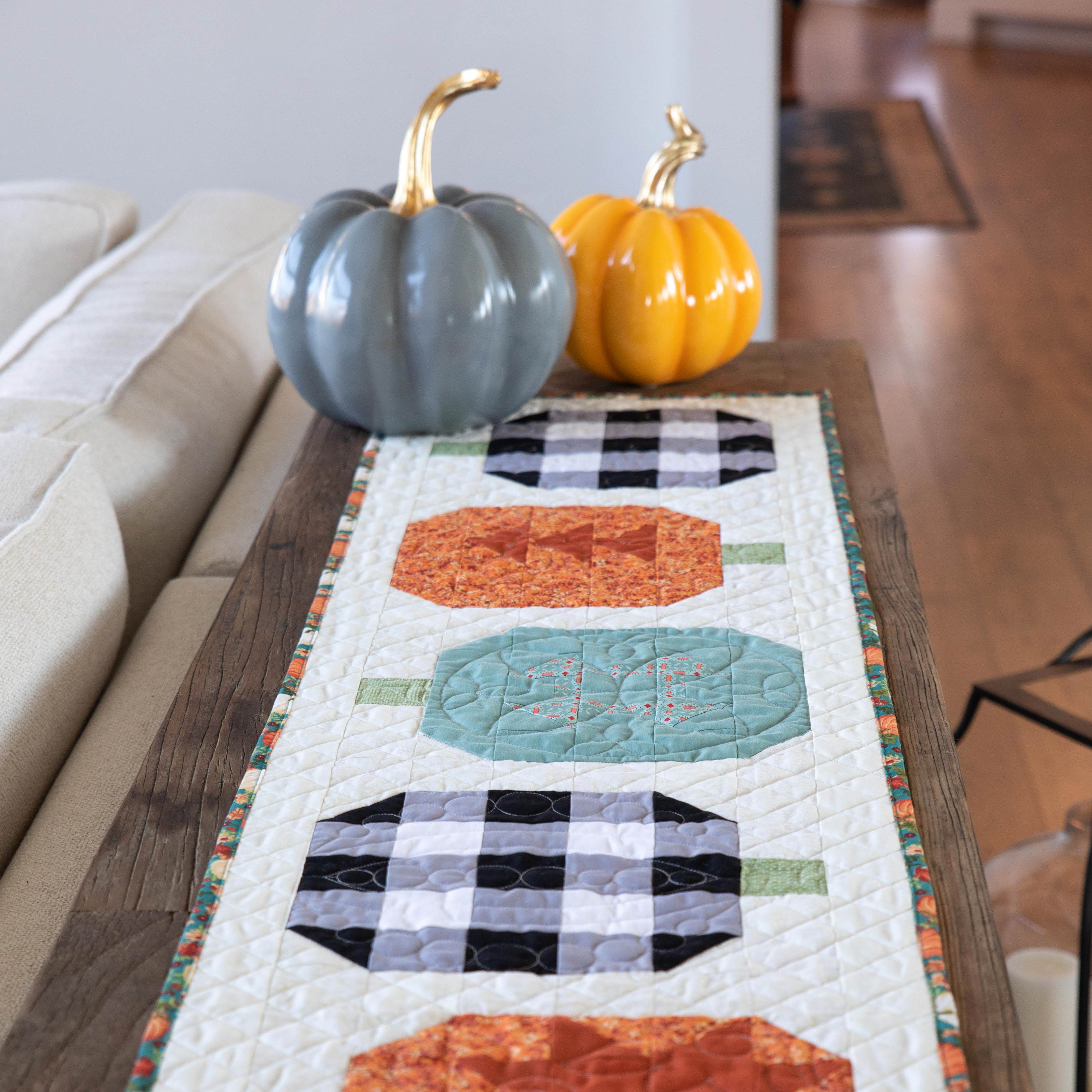 Pumpkin Patchwork Quilt Kit