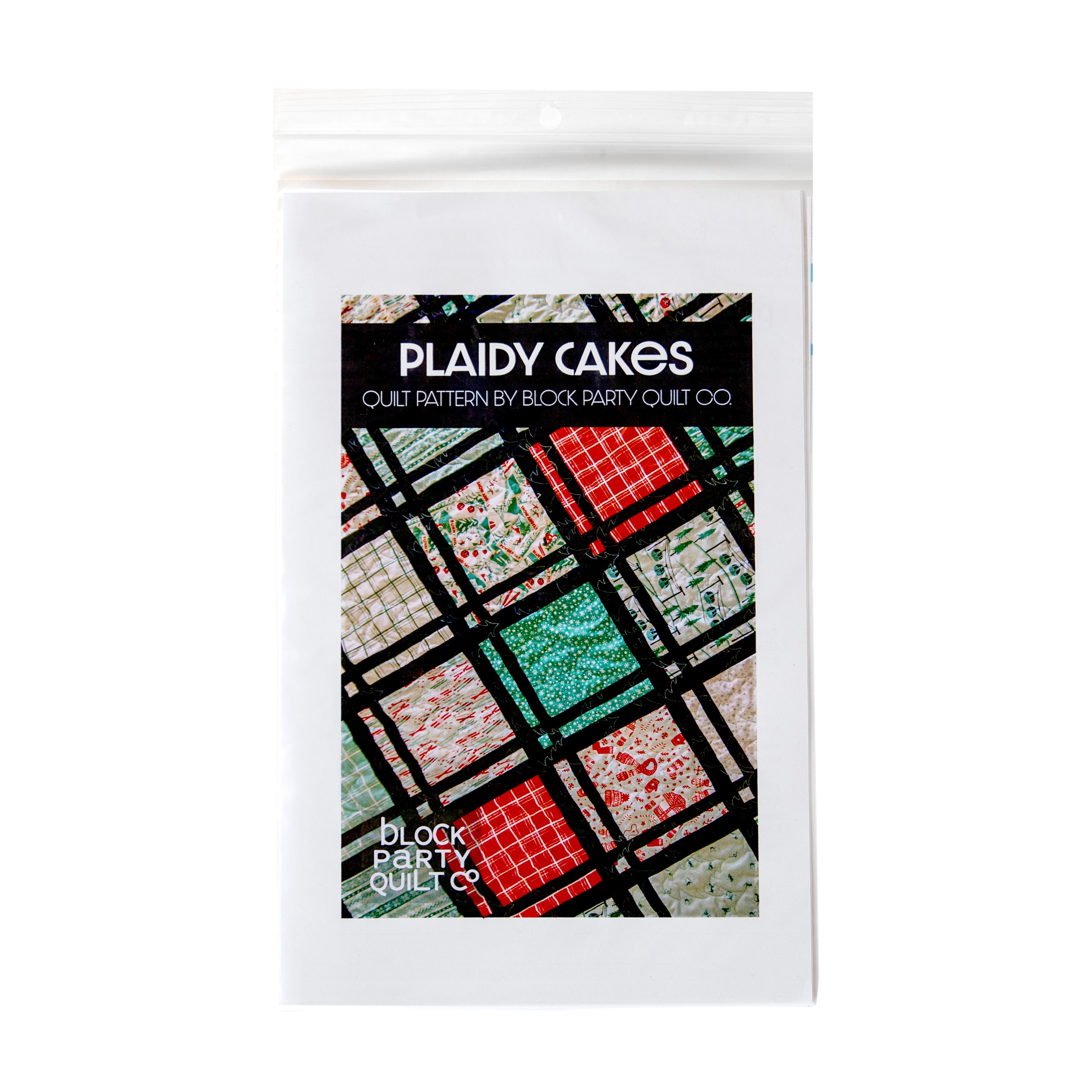 Plaidy Cakes10" Squares Quilt Pattern