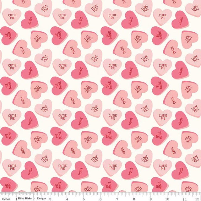 Sweethearts 5 inch Squares pack by My Minds Eye for Riley Blake