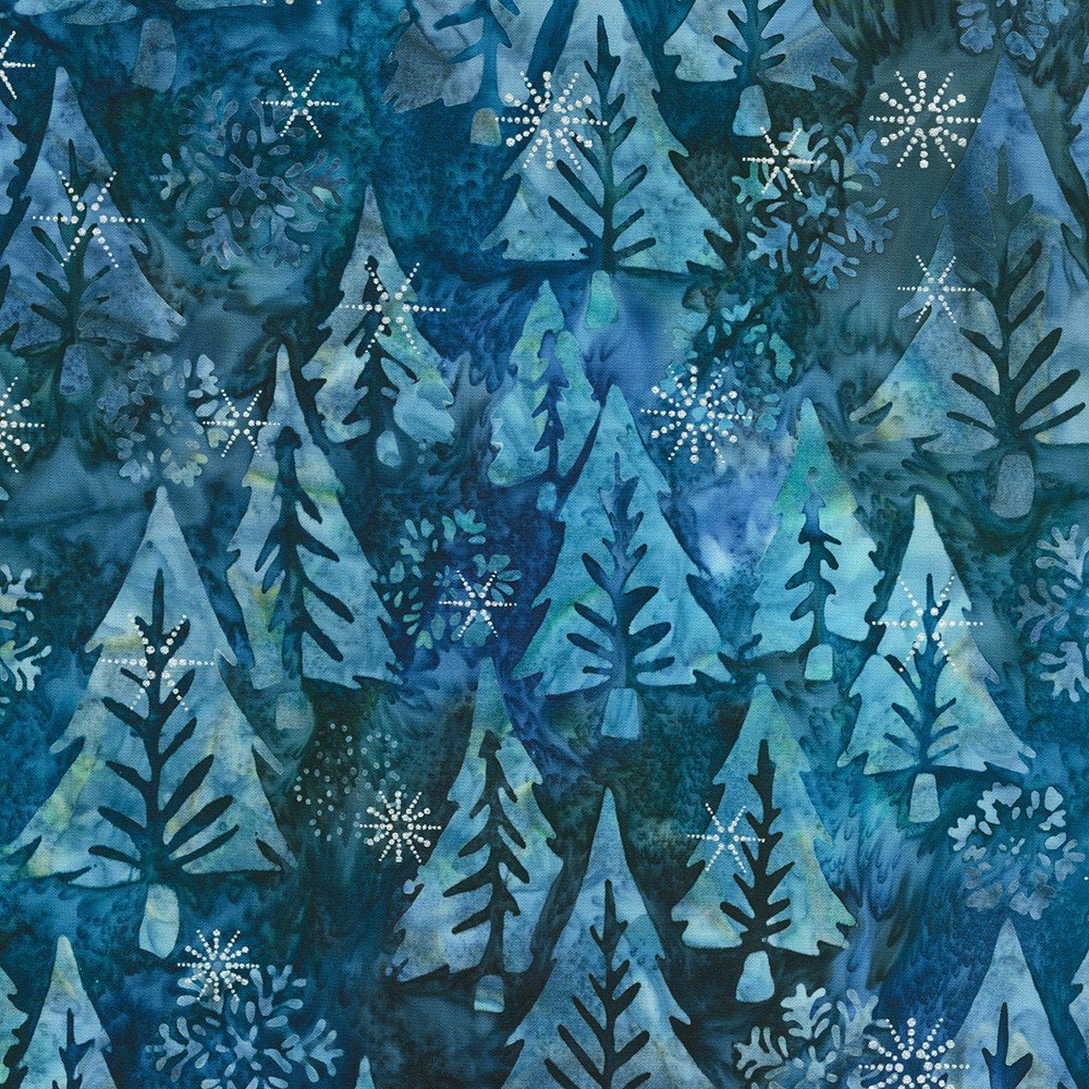 Winter Wonderland Batik Layer Cake Robert Kaufman